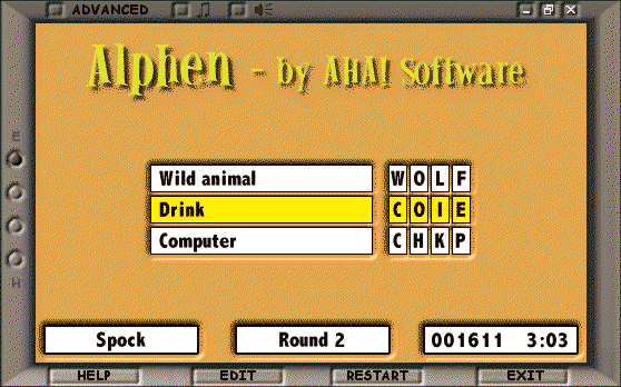 Alphen 1.2.0 screenshot